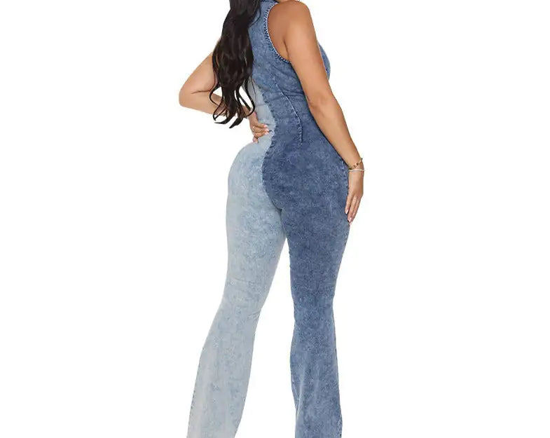 "Double Trouble" Denim Jumpsuit