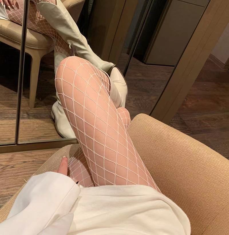 Tights in Fishnet Design