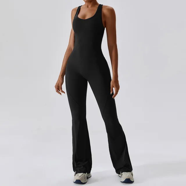 Sexy Back V Jumpsuit Gym