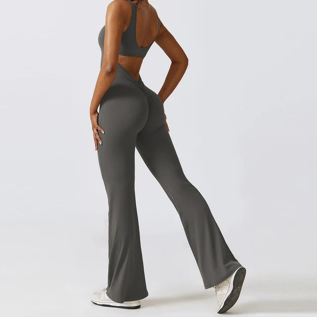 Sexy Back V Jumpsuit Gym