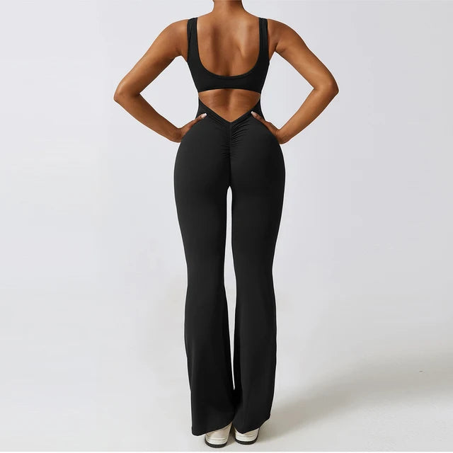 Sexy Back V Jumpsuit Gym