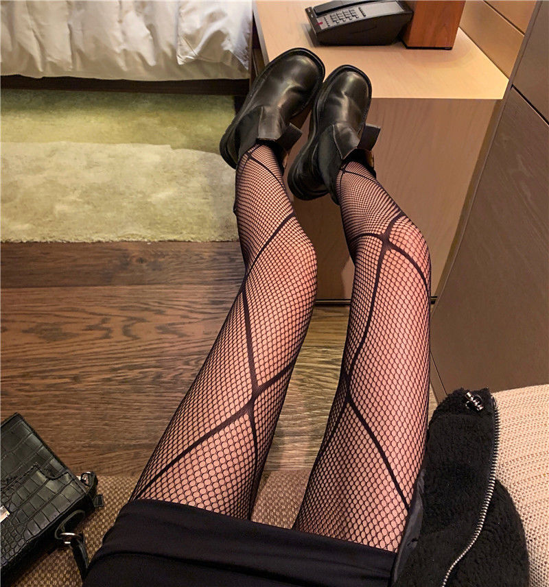 Tights in Fishnet Design