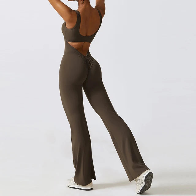 Sexy Back V Jumpsuit Gym